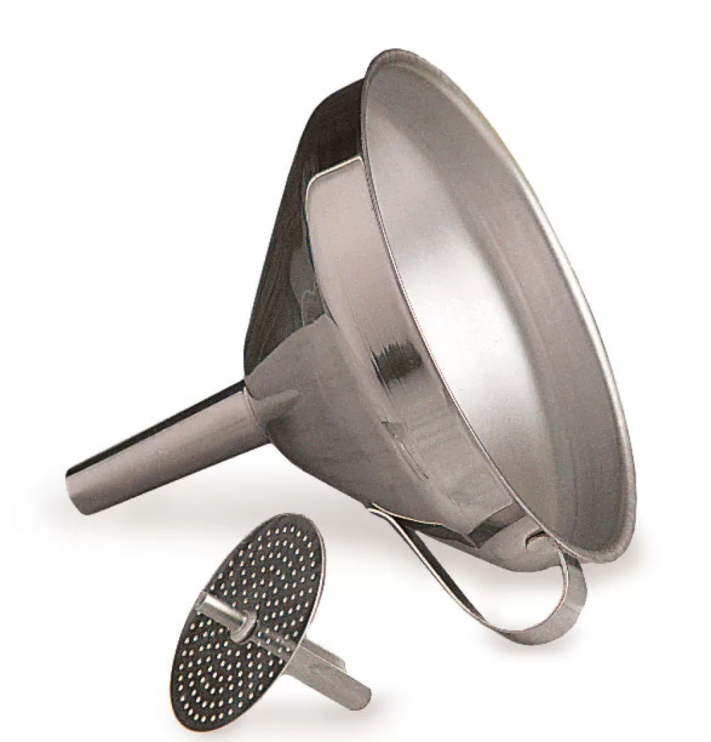 Fashion Stainless Steel Funnel With Strainer Wine