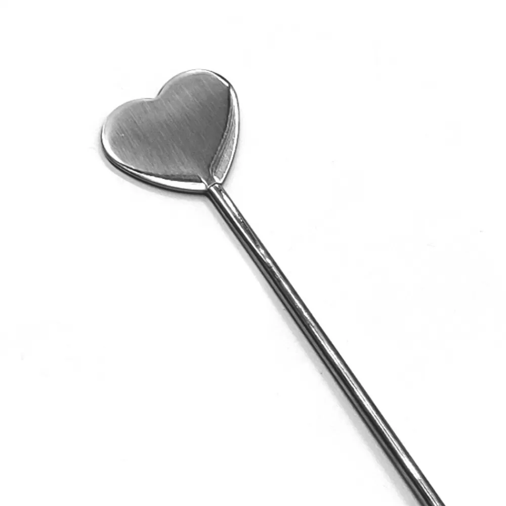 Sale Stainless Steel Heart Cocktail Pin Garnishes