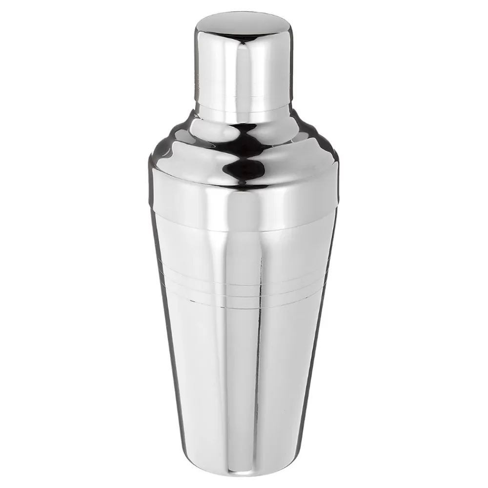 Outlet Stainless Steel 3-Piece Cobbler Shaker - Shiny Shakers