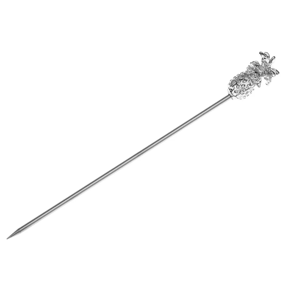 Shop Stainless Steel Pineapple Cocktail Pin Cocktail Picks & Stirrers