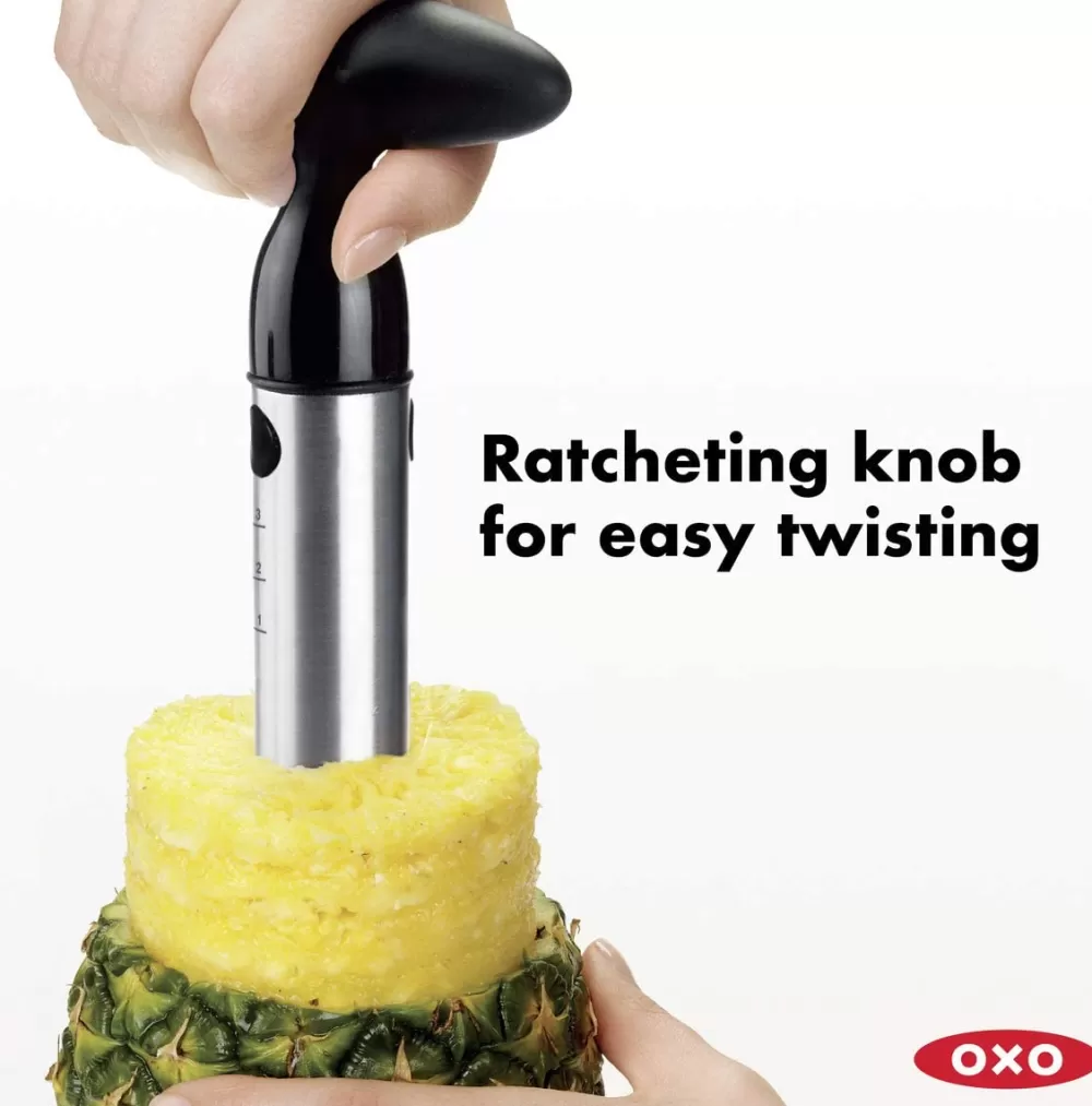 stainless_steel_ratcheting_pineapple_slicer_7.webp Online Stainless Steel Ratcheting Pineapple Slicer Tiki