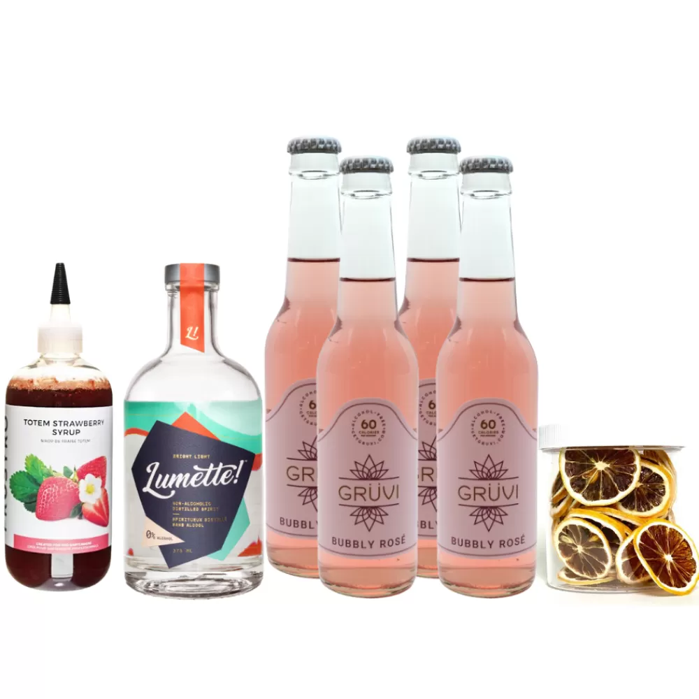 New Strawberry Spritz Kit (Non-Alcoholic) Ingredient Kits