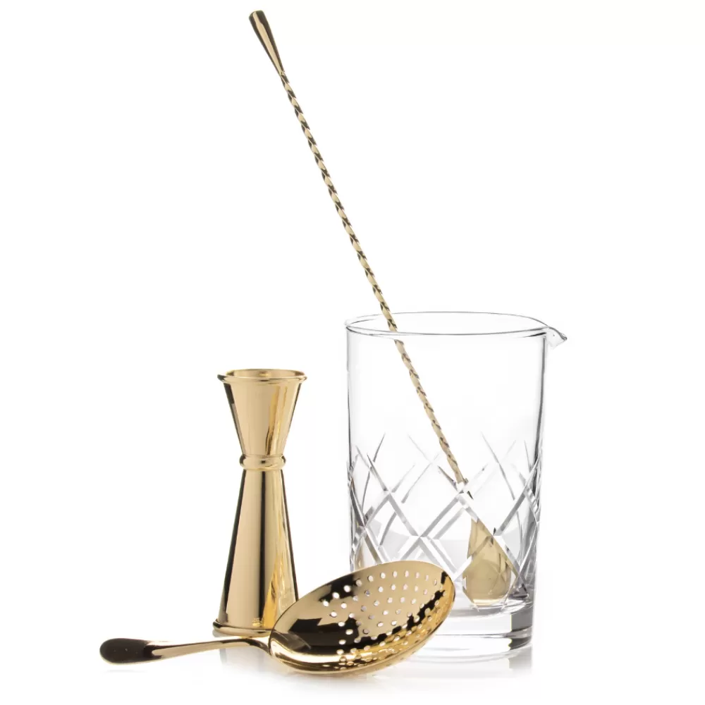 Flash Sale The Basic Stirred Set (Gold) Potion House Bar Tools