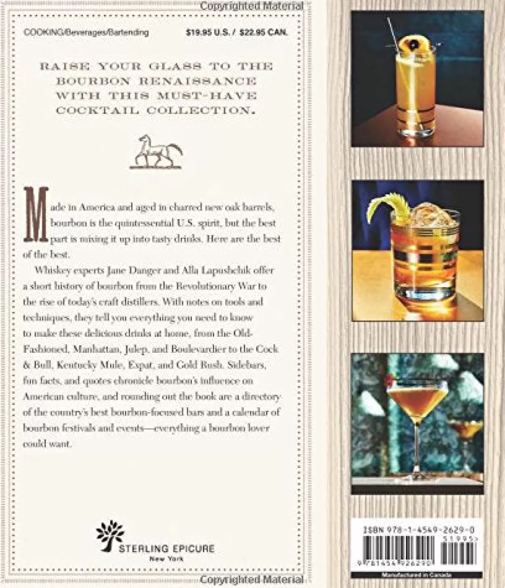 Fashion The Bourbon Bartender: 50 Cocktails To Celebrate The American Spirit Books