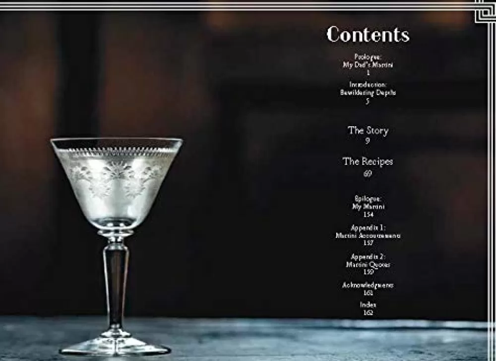 Flash Sale The Martini Cocktail: A Meditation On The World's Greatest Drink, With Recipes Books