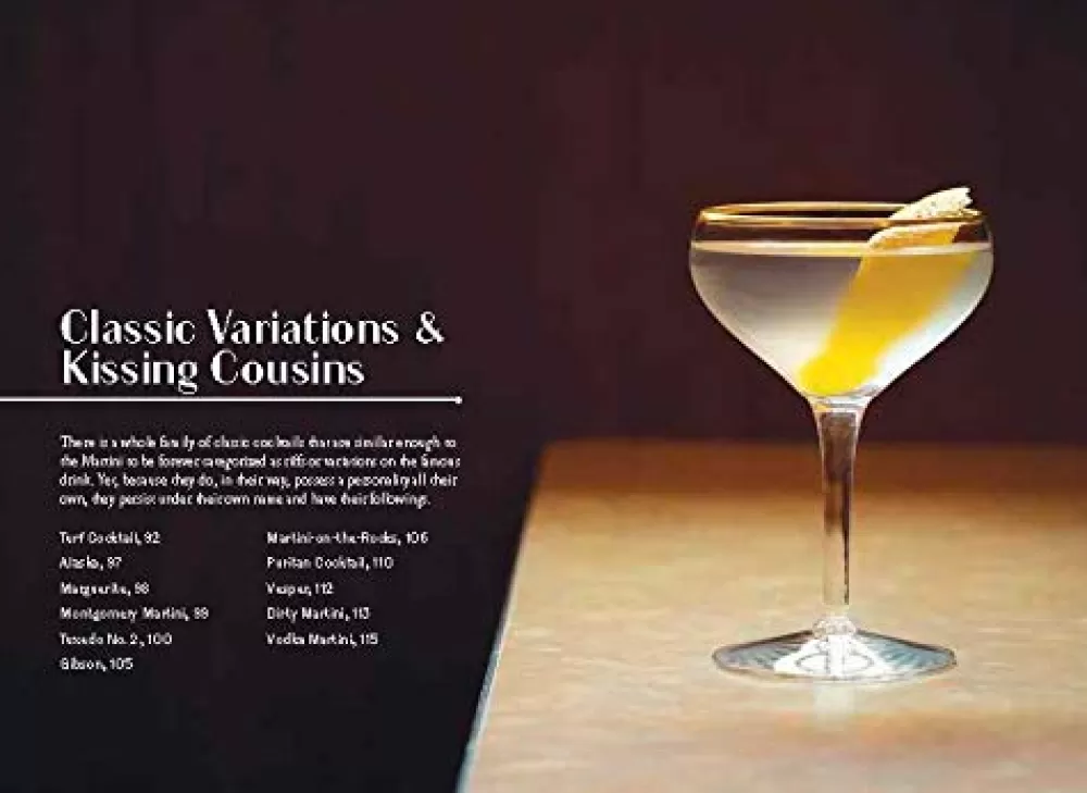 Flash Sale The Martini Cocktail: A Meditation On The World's Greatest Drink, With Recipes Books