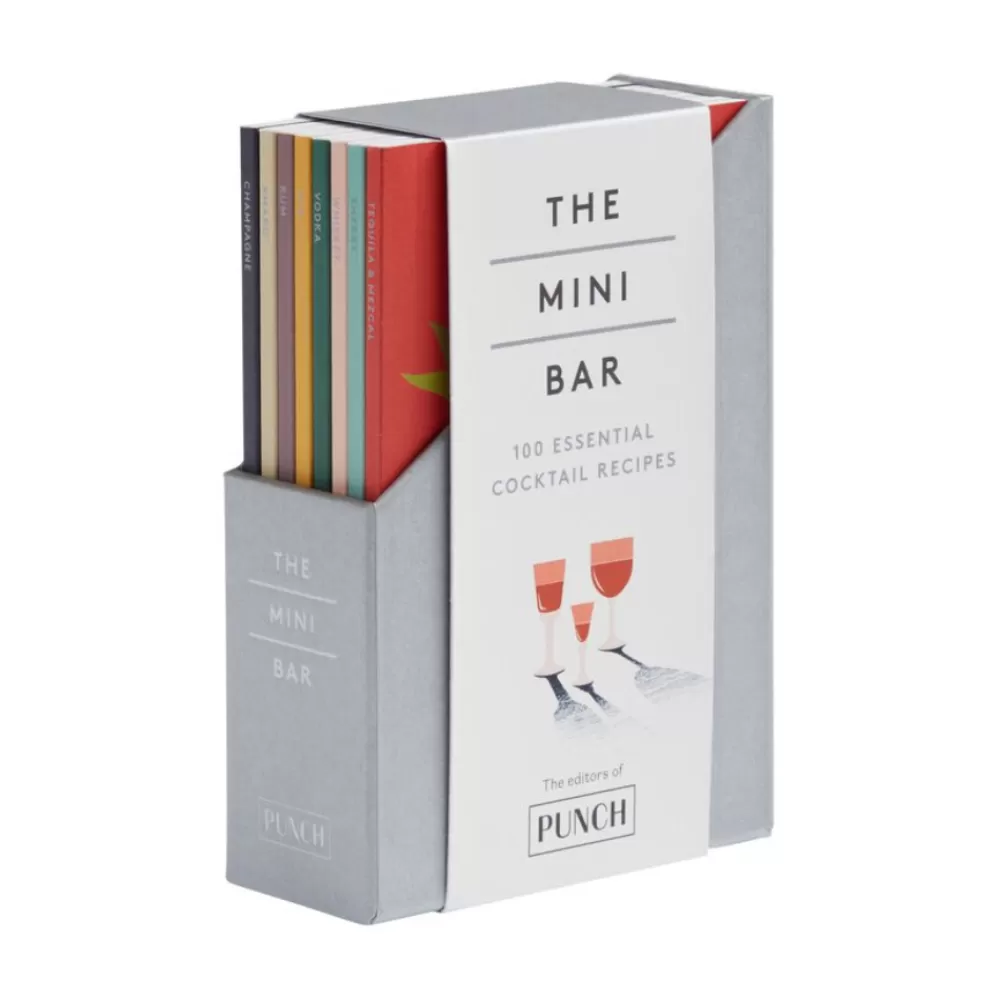 Sale The Mini Bar: 100 Essential Cocktail Recipes; 8 Notebook Set Books