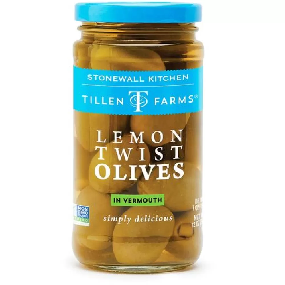 Fashion Lemon Twist Olives Garnishes