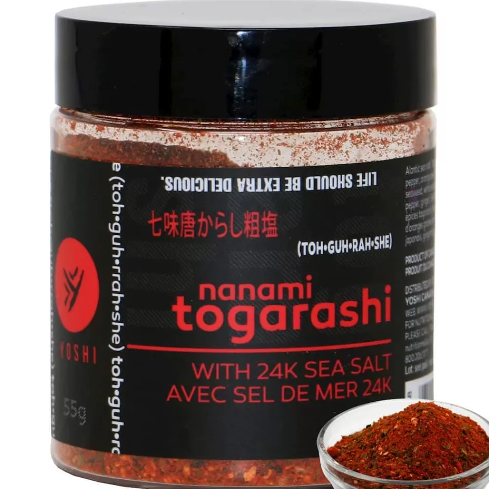 Cheap Togarashi Dry Chili With 24K Sea Salt Garnishes