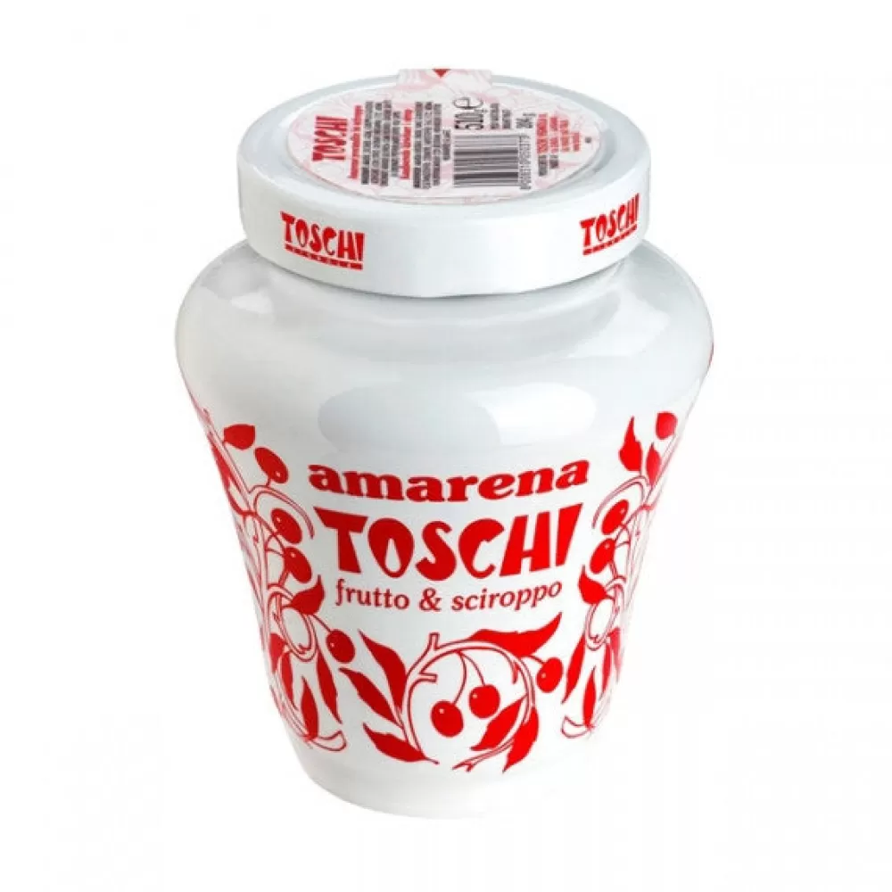 Outlet Toschi Sour Black Cherries (510G Jar) Cherries