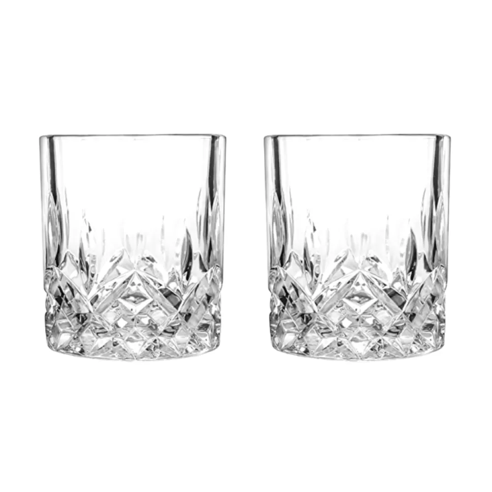 Discount Viski Admiral Cut Crystal Tumblers (Set Of 2) Tumblers