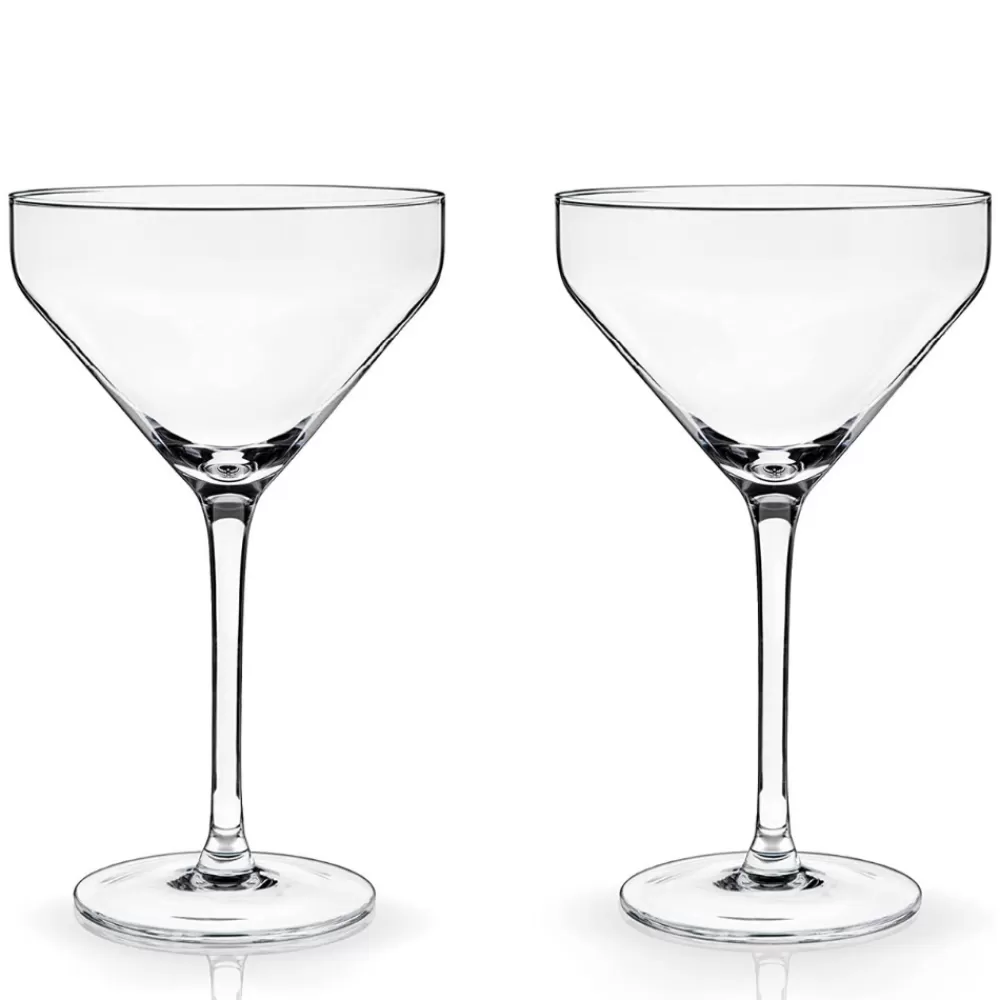 New Viski Angled Martini Glasses (Set Of 2) Martini