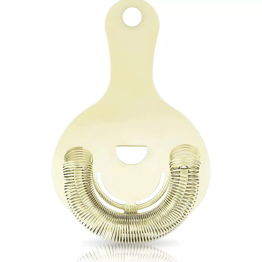 Fashion Viski Gold Hawthorne Strainer Strainers