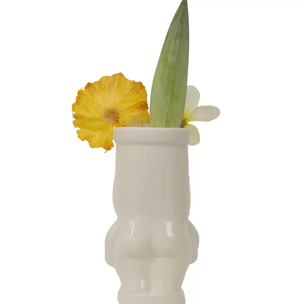 Hot White Cheeky Tiki Mug Tiki Mugs